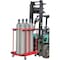 Global Industrial Forkliftable Mobile Cylinder Storage Caddy, 6 Cylinders Capacity 270218C - alternate 3